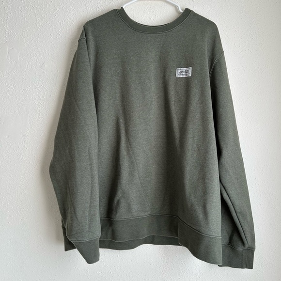 Eddie Bauer Other - Eddie Bauer Sage Green Signature Fleece Crew Neck Sweater Men’s XXL Pullover